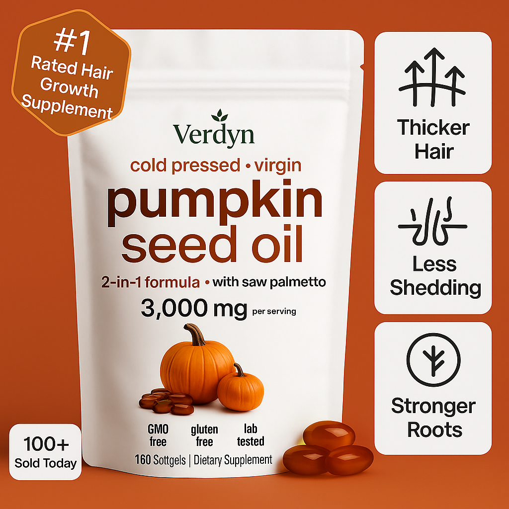 Verdyn Pumpkin Seed Oil Softgels
