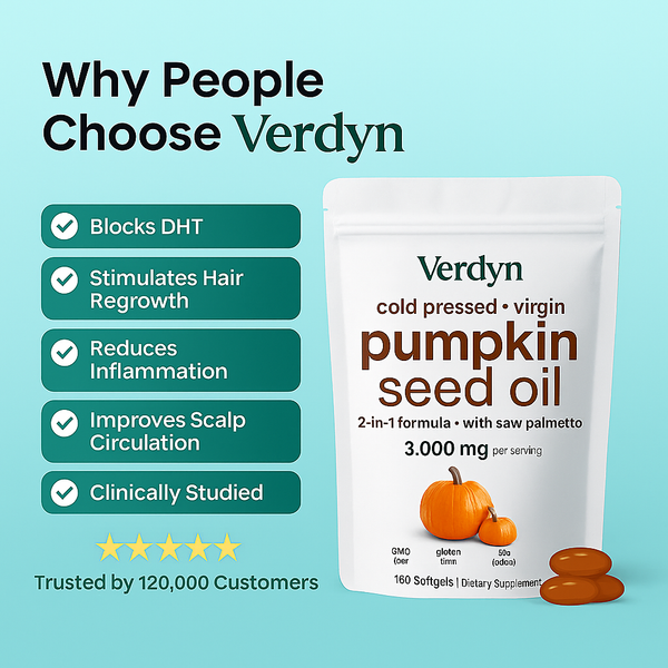 Verdyn Pumpkin Seed Oil Softgels