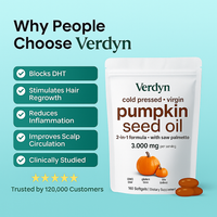 Verdyn Pumpkin Seed Oil Softgels